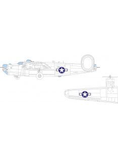 Eduard - B-24H US national insignia 1/72