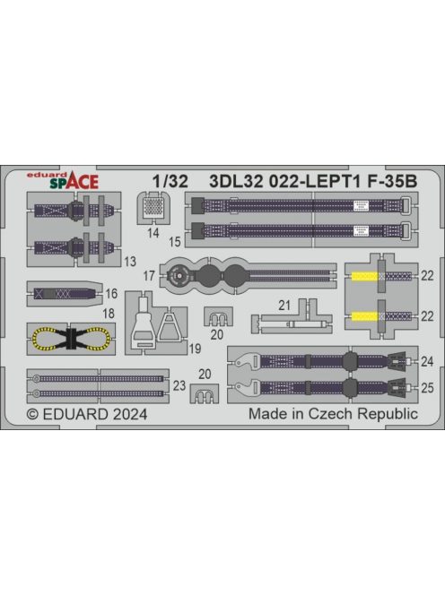 Eduard - F-35A stencils 1/32