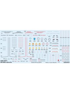 Eduard - Bf 109G stencils for Eduard 