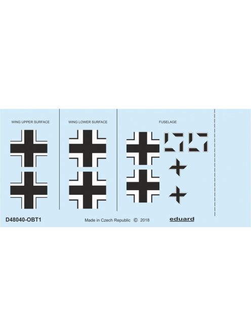 Eduard - Fw 190A-2 national insignia for Eduard