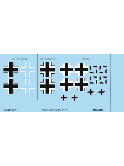 Eduard - Fw 190A-3 national insignia for Eduard