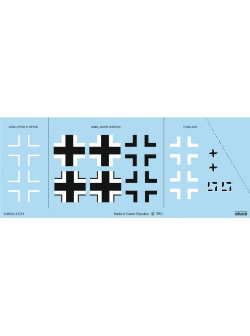 Eduard - Bf 109G-10 Erla national insignia for Eduard