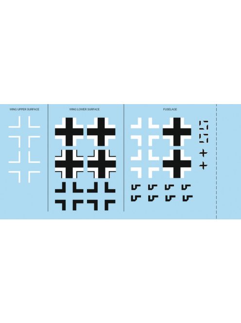 Eduard - Bf 109G-6 national insignia for Eduard