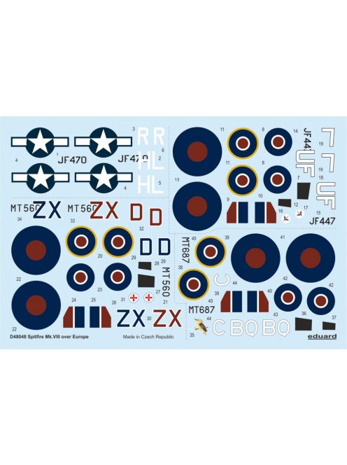 Eduard - Spitfire Mk.VIII over Europe for Eduard