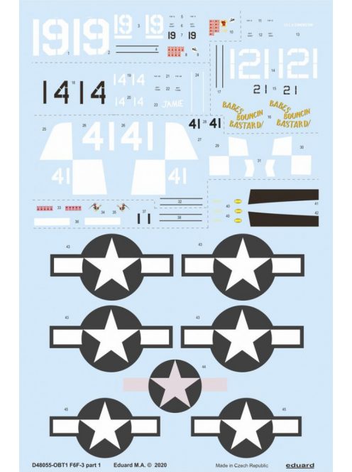 Eduard - F6F-3 part 1 for Eduard