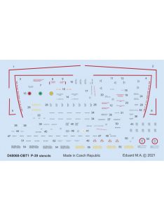 Eduard - P-39 stencils for Eduard