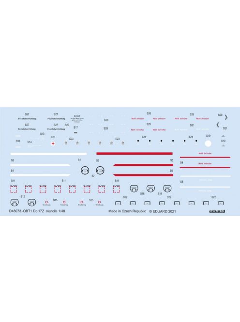 Eduard - Do 17 stencils for ICM