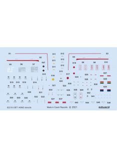 Eduard - A6M2 Stencils 1/48 Eduard