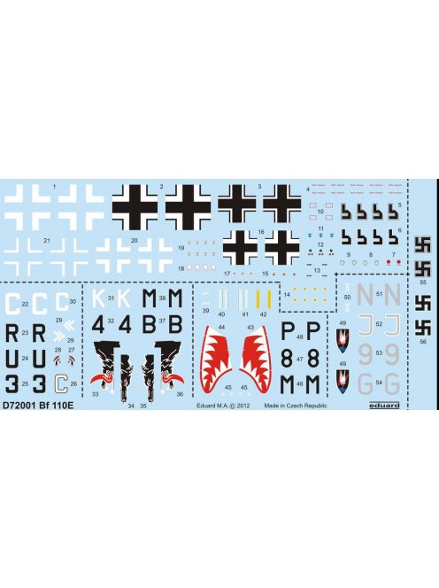 Eduard - Bf 110E for Eduard 