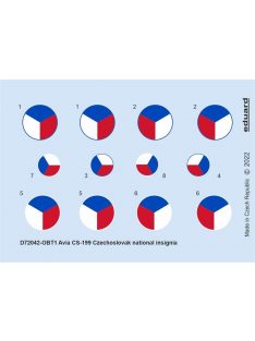 Eduard - CS-199 Czechoslovak national insignia 1/72