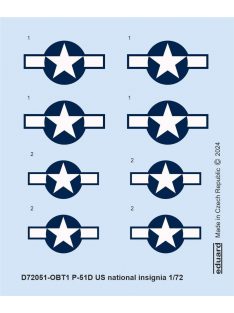 Eduard - P-51D US national insignia