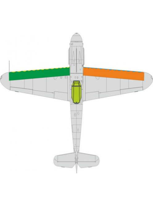 Eduard - Bf 109G wings leading edge wavy lines