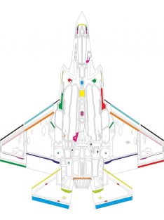 Eduard - F-35C RAM panels  TAMIYA