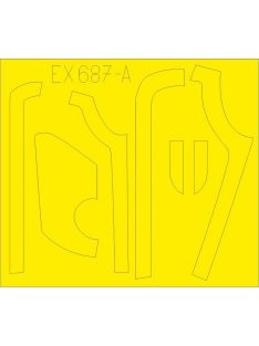 Eduard - B-17G antiglare panels (DL & BO production) for HKM