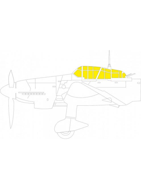 Eduard - Ju 87D TFace for HASEGAWA / HOBBY 2000