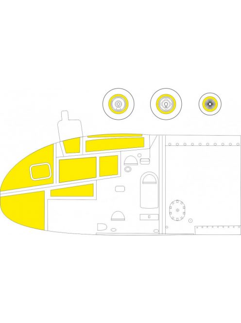 Eduard - Ar 234B Tface For Hasegawa/Hobby 2000