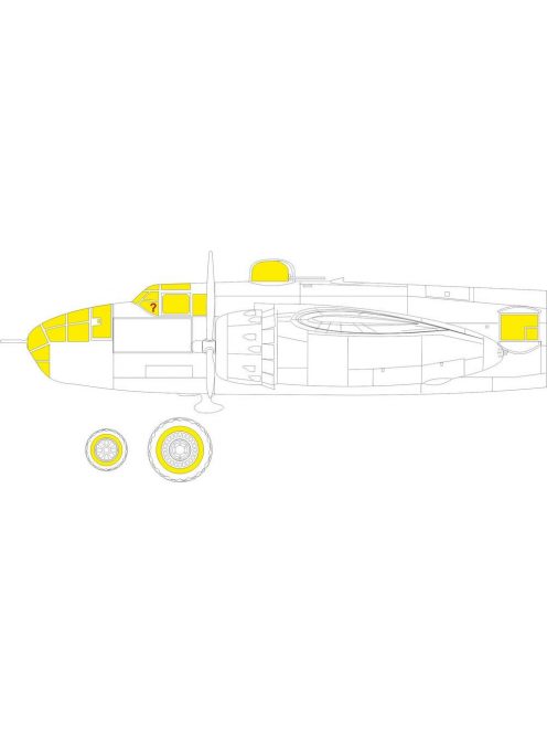 Eduard - B-25J glazed nose TFace 1/48 HKM