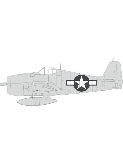 Eduard - F6F-3 US national insignia 1/48