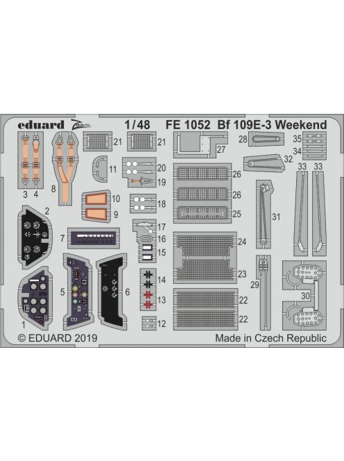 Eduard - Bf 109E-3 Weekend for Eduard 