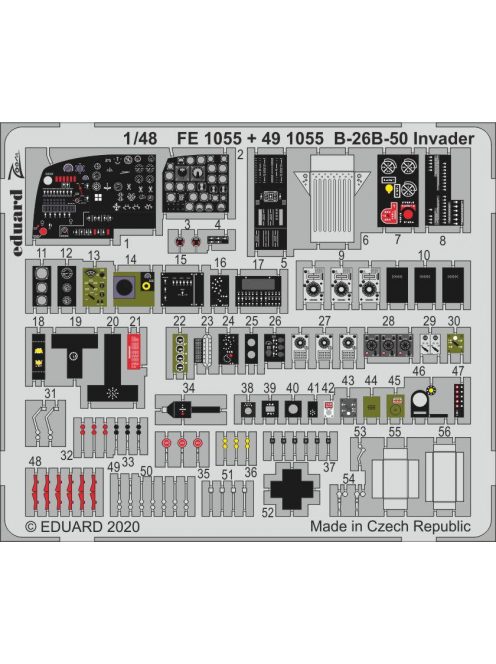 Eduard - B-26B-50 Invader for ICM 