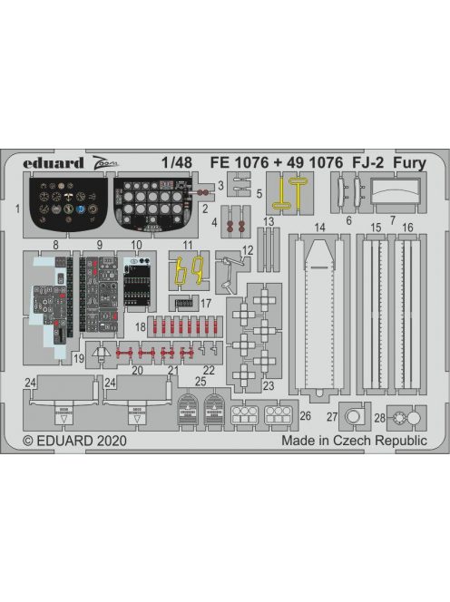 Eduard - FJ-2 Fury for KittyHawk