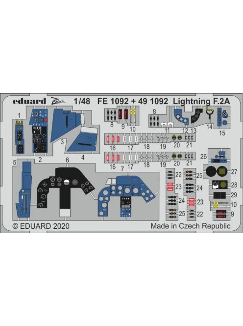 Eduard - Lightning F.2A for Airfix