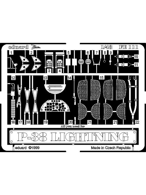 Eduard - P-38 Lightning 