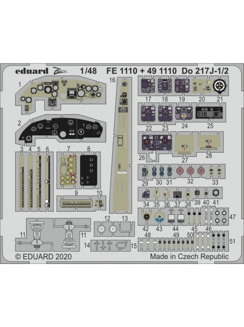 Eduard - Do 217J-1/2 for ICM