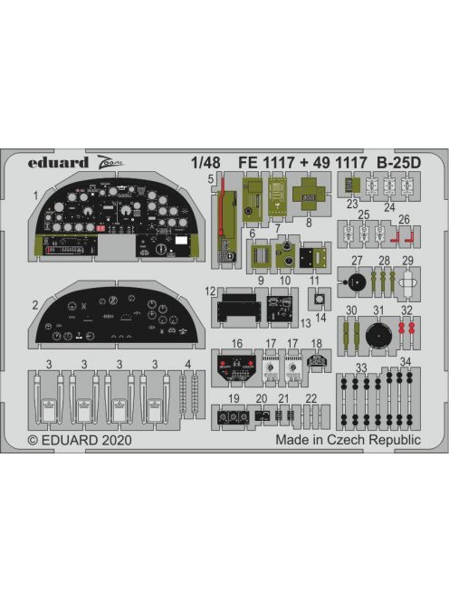 Eduard - B-25D for Revell