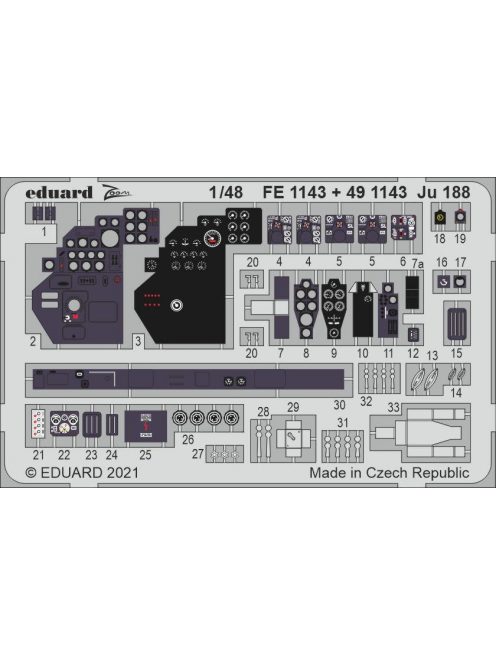 Eduard - Ju 188 for REVELL