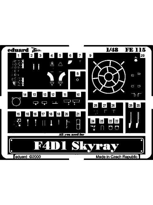 Eduard - F4D1 Skyray 