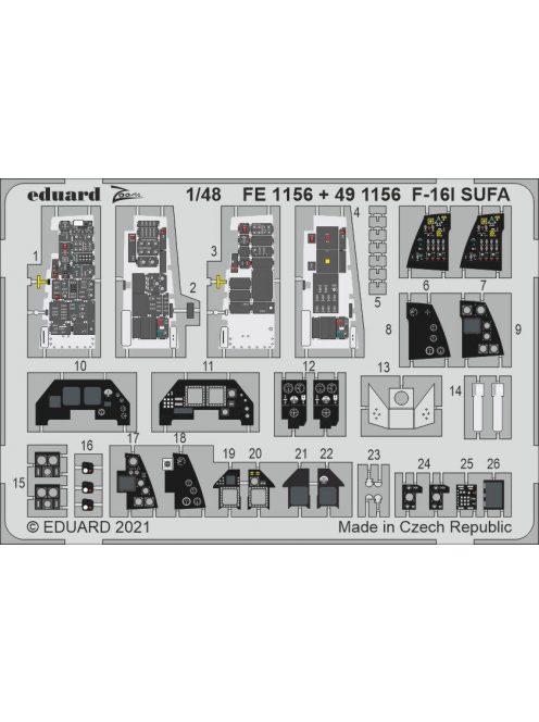 Eduard - F-16I SUFA for KINETIC