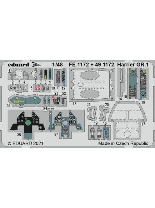 Eduard - Harrier GR.1 for KINETIC