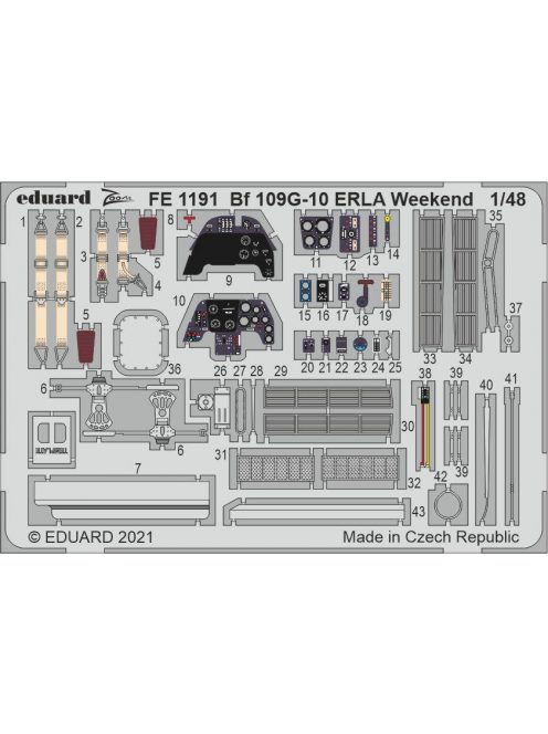 Eduard - Bf 109G-10 ERLA Weekend for EDUARD