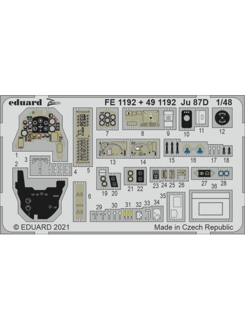 Eduard - Ju 87D for HASEGAWA / HOBBY 2000