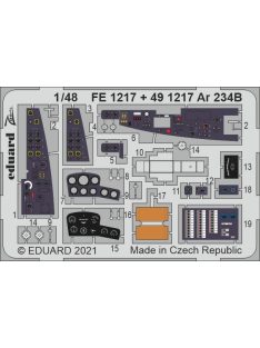 Eduard - Ar 234B 1/48 Hasegawa/Hobby 2000