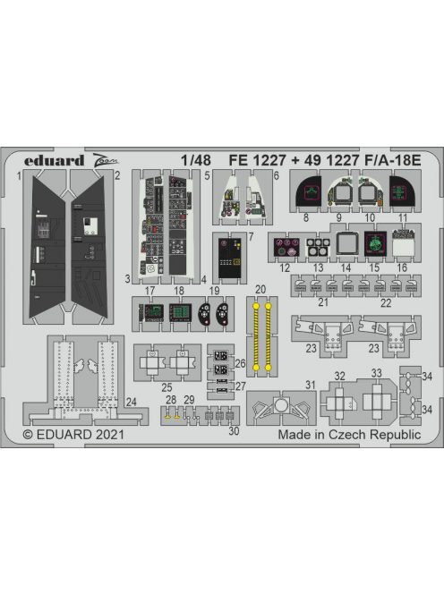 Eduard - F/A-18E For Hobby Boss