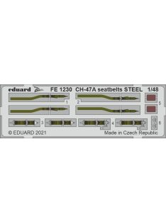 Eduard - Ch-47A Seatbelts Steel For Hobby Boss