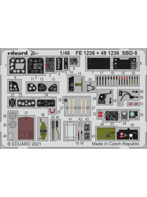 Eduard - Sbd-5, For Revell