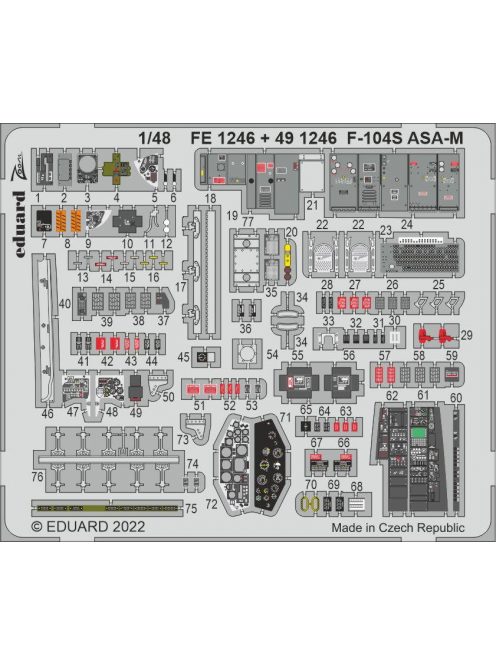 Eduard - F-104S Asa-M For Kinetic