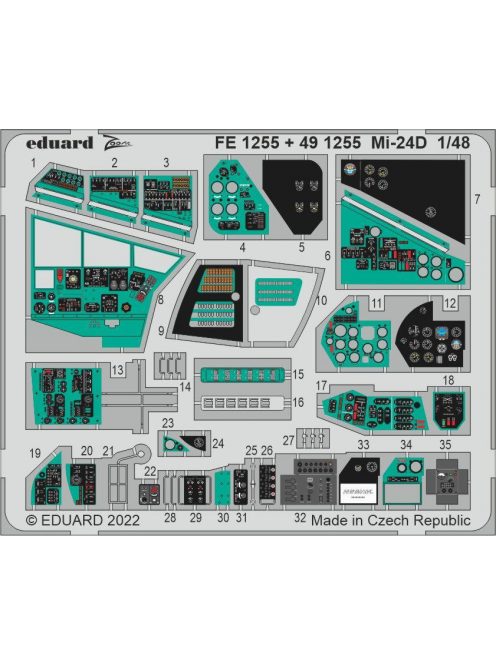 Eduard - Mi-24D For Trumpeter