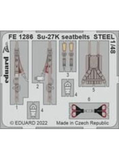 Eduard - Su-27K seatbelts STEEL 1/48