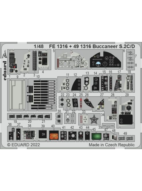 Eduard - Buccaneer S.2C/D for AIRFIX