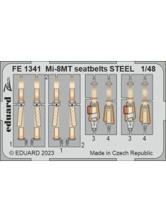 Eduard - Mi-8MT seatbelts STEEL 1/48 ZVEZDA