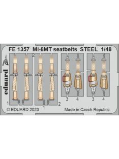 Eduard - Mi-8MT seatbelts STEEL 1/48 TRUMPETER