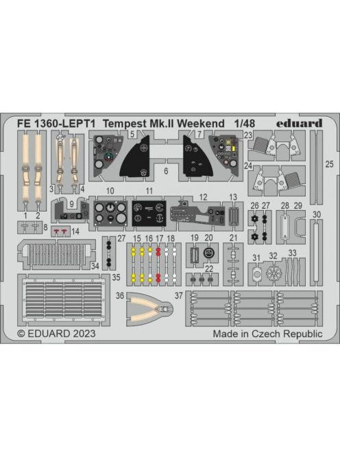 Eduard - Tempest Mk.II Weekend 1/48 EDUARD