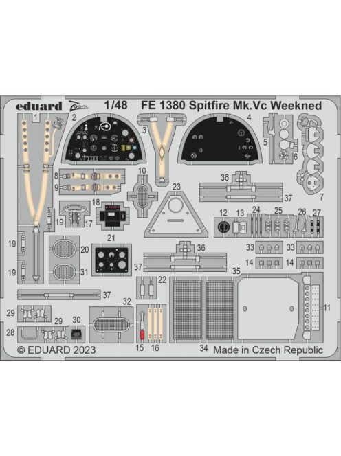 Eduard - Spitfire Mk.Vc Weekend 1/48 EDUARD