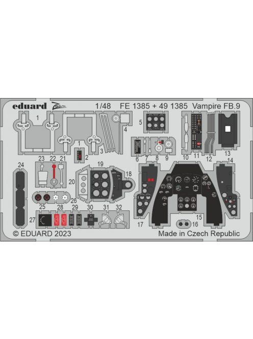 Eduard - Vampire FB.9 1/48 AIRFIX