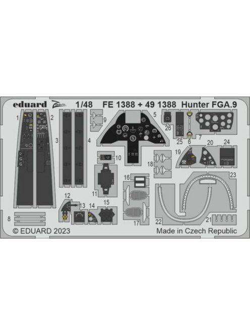 Eduard - Hunter FGA.9 1/48 AIRFIX