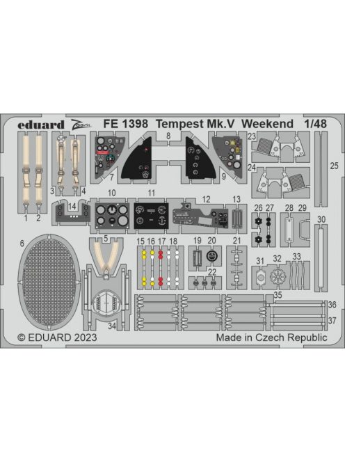 Eduard - Tempest Mk.V Weekend 1/48 EDUARD